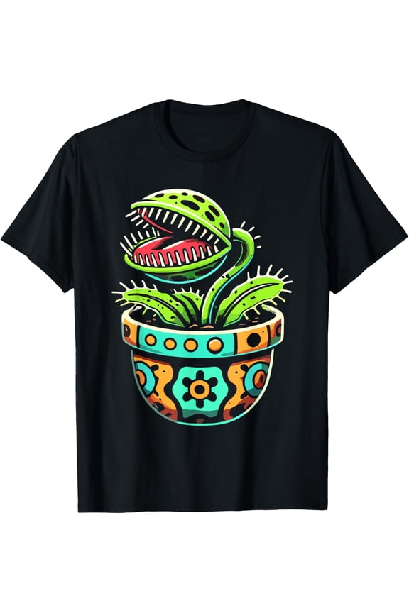 Venus Flytrap Carnivorous Plant Enthusiast T-Shirt