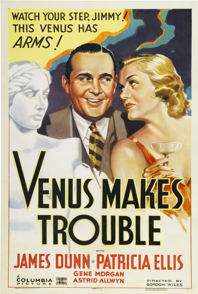 Venus Makes Trouble Canvas Art - (11 x 17)