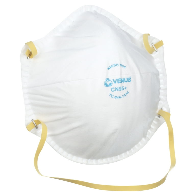Venus NIOSH Approved N95, Cup Style, 95%+ Filtration (20