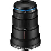 Venus Optics Laowa 25mm f/2.8 2.5-5X Ultra-Macro Lens for Canon EF Mount