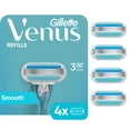 thumbnail image 1 of Venus Smooth Women's Razor Blade Refills, 4 Count, 1 of 10