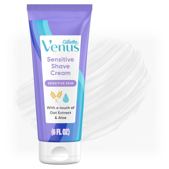 Gillette Venus Summer Surf Sensitive Shave Cream, 6 fl oz