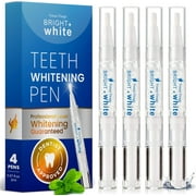 Venus Visage Award Winning Teeth Whitening Pen (4 Pens), 40+ Uses, Teeth whitening Gel with Professional Formulation and Ingredients, Teeth Whitener Overnight and No Tooth Sensitivity (Mint)