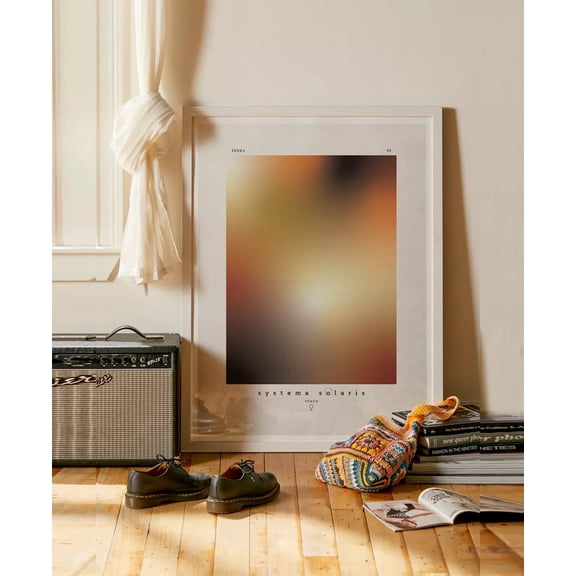 Venus Wall Art Terra Series Gradient Abstract Mercury Design