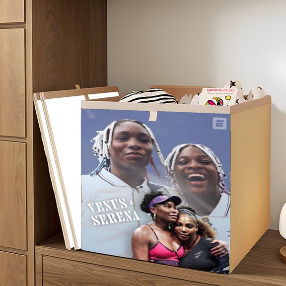 Venus Williams organizer box say goodbye to clutter with one sleek box. Reclaim your space and keep the elegance for yourself.12.99  12.99  12.99 in.