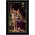thumbnail image 1 of Venus and Cupid 18x24 Black Ornate Wood Framed Canvas Art by Seignac, Guillaume, 1 of 2