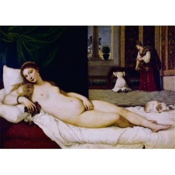 Venus of Urbino by Titian 1538 Circa 1485-1576 Italy Florence Galleria Degli Uffizi Poster Print, 24 x 36 - Large