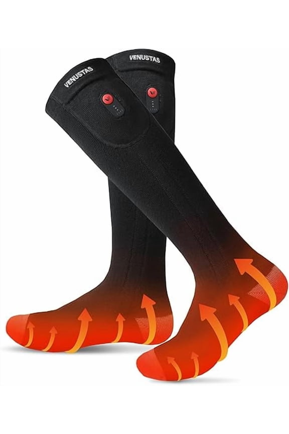Heated Socks for Women Men, Up to 14 Hours, Rechargeable Electric Socks with Batteries for Outdoor Ski Hunting