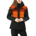 Venustas Women's Heated Jacket with Battery Pack 7.4V, Windproof