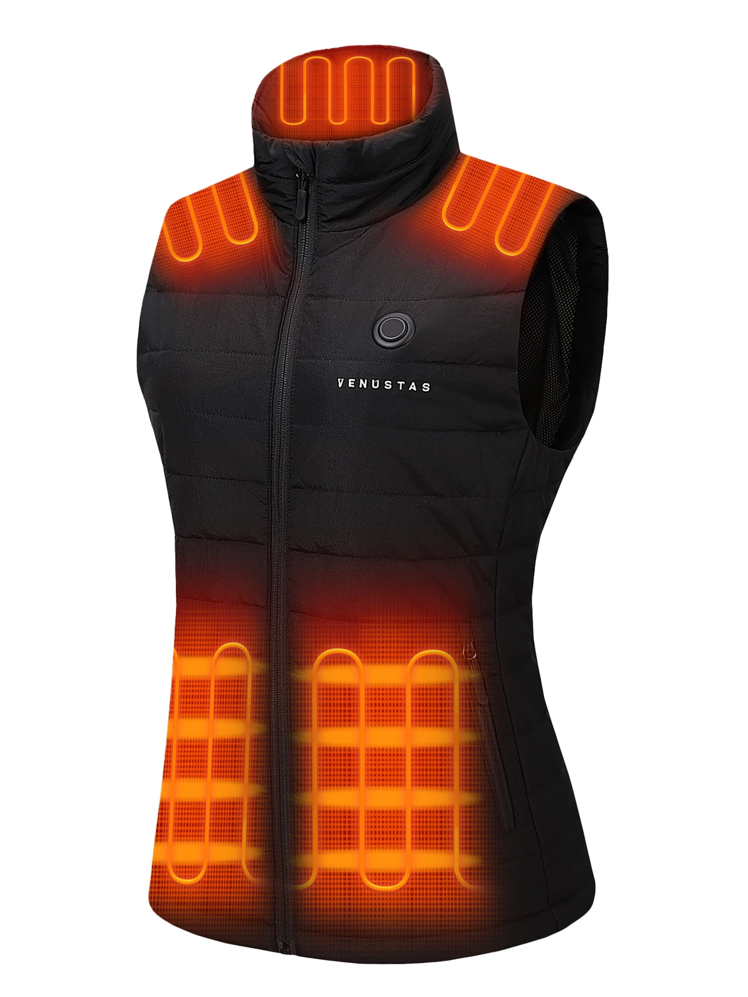 Venustas Women's Heated Vest with Battery Pack 7.4V, Lightweight Heated