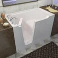 thumbnail image 1 of Venzi 36x60 Left Drain White Soaking Walk In Bathtub, 1 of 1
