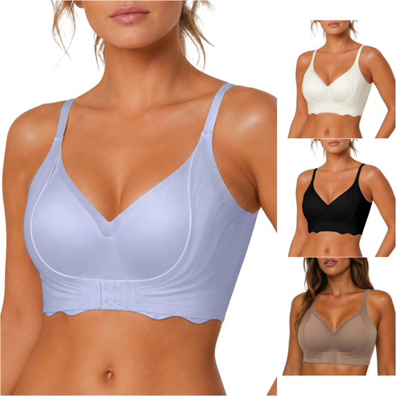 Venzia Balconette Bra for Women, Push Up Padded Underwire Low Cut T-Shirt Bra | Shape Curve, Push up, Seamless T-Shirt Cups, Side Support, Natural Lift, Back Smoothing, Soft Stretch