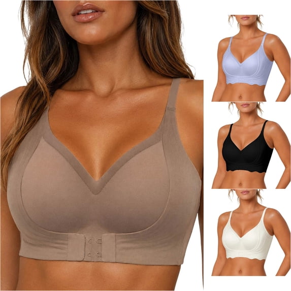 Venzia Balconette Bra for Women, Push Up Padded Underwire Low Cut T-Shirt Bra | Shape Curve, Push up, Seamless T-Shirt Cups, Side Support, Natural Lift, Back Smoothing, Soft Stretch