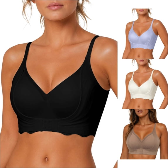 Venzia Balconette Bra for Women, Push Up Padded Underwire Low Cut T-Shirt Bra | Shape Curve, Push up, Seamless T-Shirt Cups, Side Support, Natural Lift, Back Smoothing, Soft Stretch