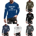 thumbnail image 1 of Venzia I'm Not Okay But It's Going to Be Alright T-Shirt Men Vintage Country Music Tee, 1 of 5