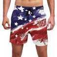 thumbnail image 1 of Venzia Men Big and Tall Swim Trunks, Bathing Suit Boardshorts, 1 of 3