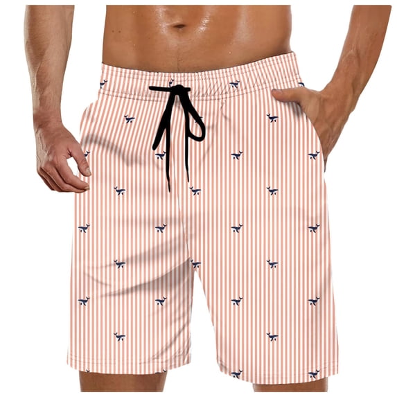 Venzia Men Big and Tall Swim Trunks, Bathing Suit Boardshorts