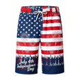 thumbnail image 1 of Venzia Men Big and Tall Swim Trunks, Bathing Suit Boardshorts, 1 of 4