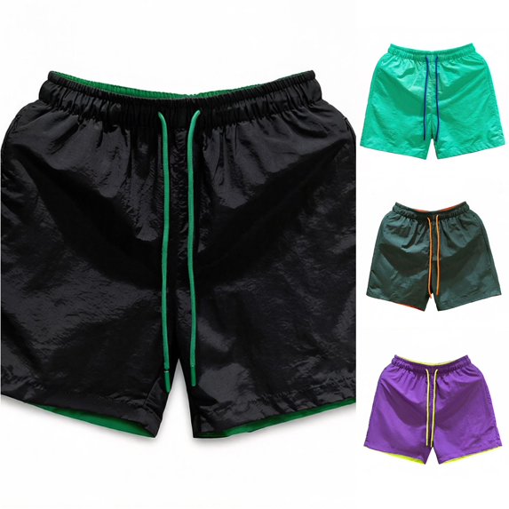 Venzia Men Big and Tall Swim Trunks, Bathing Suit Boardshorts