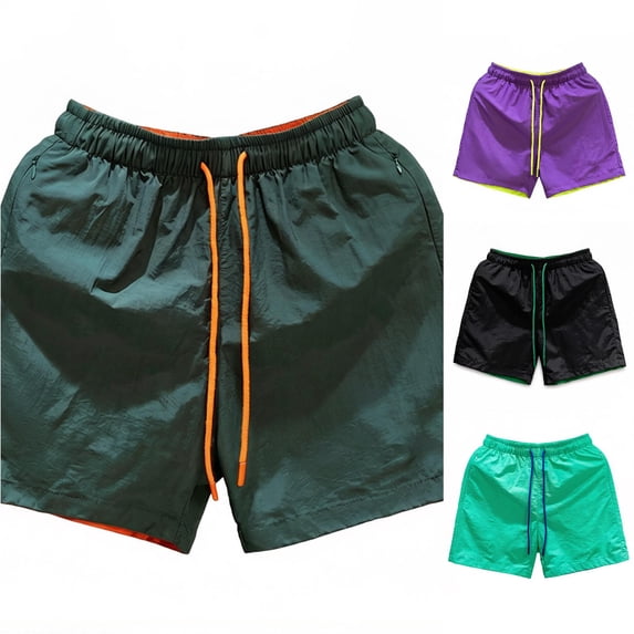 Venzia Men Big and Tall Swim Trunks, Bathing Suit Boardshorts