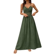 Venzia Plus Size Womens Strapless Tube Dress Smocked Bust Ruffle Flowy Summer Beach Tunic