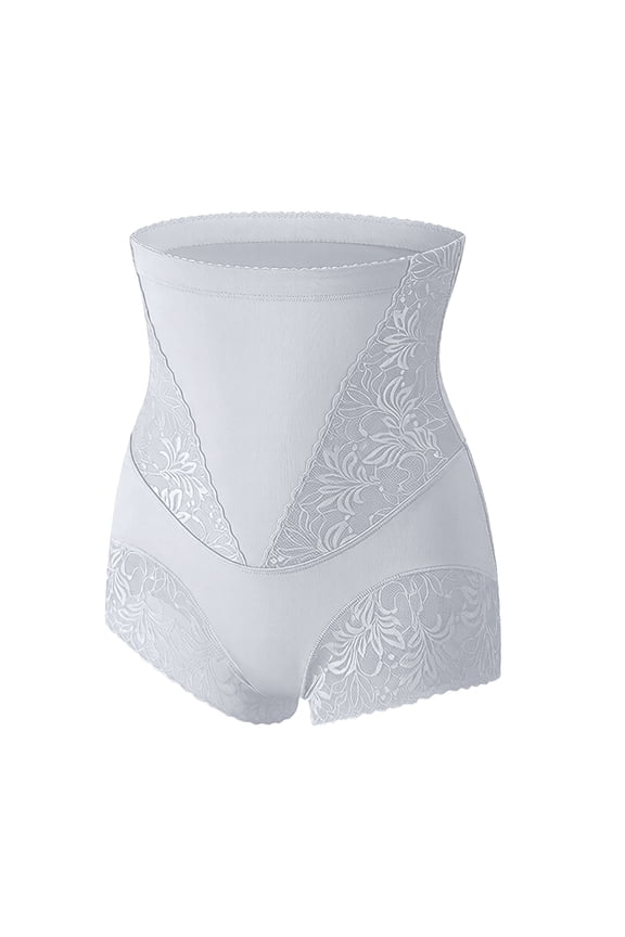 Venzia Women’s High Waist Control Shapewear Panties – Postpartum Butt Lifting Sculpting Firm Compression Fajas for Tummy and Hip Shaping Grey L