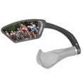 thumbnail image 1 of Venzo Bicycle Bike Handlebar Mirror Silver Lens 50% Anti-glare Glass Left, 1 of 4