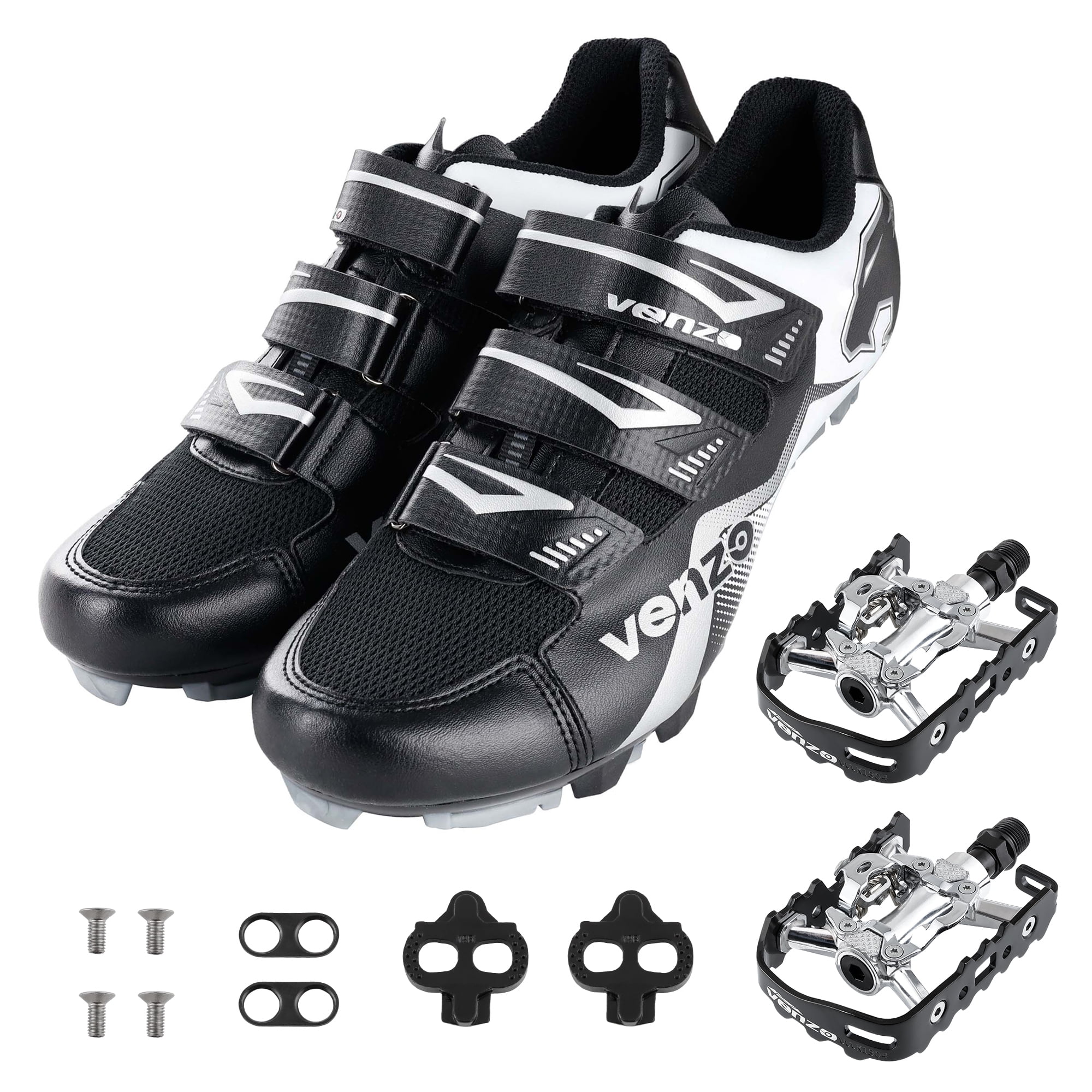 Venzo Men s MTB Cycling Shoes with Pedals Cleats Philippines Ubuy