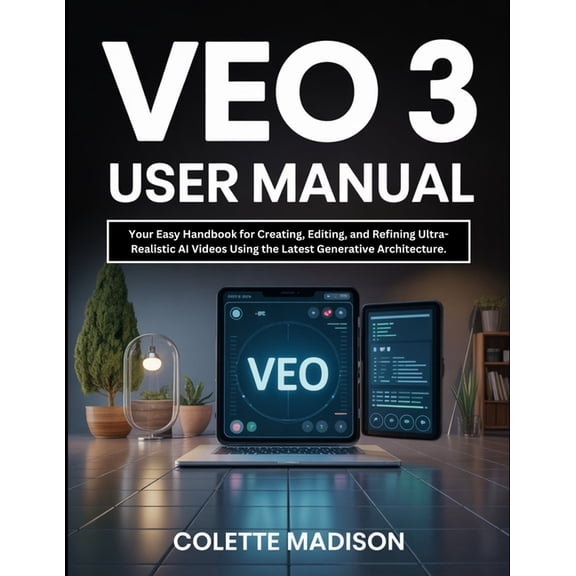 Veo 3 User Manual: Your Easy Handbook for Creating, Editing, and Refining Ultra-Realistic AI Videos Using the Latest Gen, (Paperback)