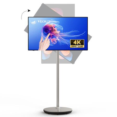 Veout 27A21UDT 27" 4K Ultra HD LED Smart Wireless Portable Television