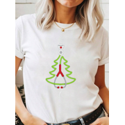 Vepa Designs Christmas Festival Celebration Graphic Cotton Unisex T-Shirt,S-5XL