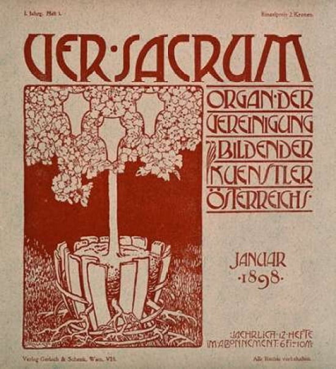 Ver Sacrum Canvas Art - Unknown (24 x 24)
