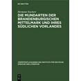 thumbnail image 1 of VerÃ¶ffentlichungen Des Instituts FÃ¼r Deu Die Mundarten Der Brandenburgischen Mittelmark Und Ihres SÃ¼dlichen Vorlandes, Book 30, (Hardcover), 1 of 1