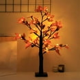 thumbnail image 1 of Utoimkio 21.5 Inch Artificial Fall Tree Lighted Maple Tree Lights Battery Operated 24 LED Thanksgiving Decorations Table Lights Tree for Autumn Party Gift Indoor Outdoor Harvest Home Decor, 1 of 6