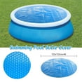 Utoimkio 4 Ft Round Pool Cover Solar Pool Covers for Above Ground Pools