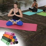 VerPetridure 4mm Thickness Yoga Mats Non-slip EVA Foam Yoga Pad,Dampproof Sleeping Mattress Mat,for Exercise,Fitness,Workout,Lose Weight