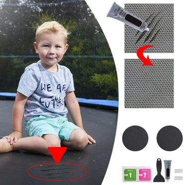 4 X 4 Inch Trampoline Patch Repair Kit Square Glue On Patches