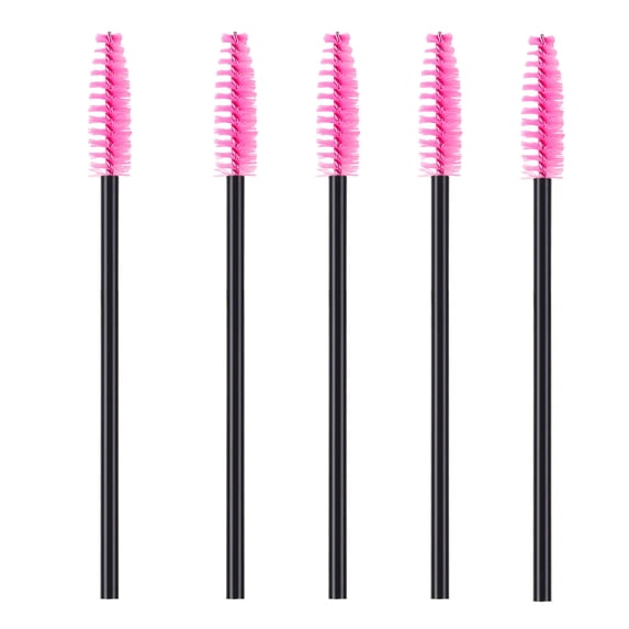 VerPetridure 50 PCS Disposable Mascara Brushes Crystal Eyelash Brushes for Applicator Makeup Kits and Make Up Eyelash Extensions