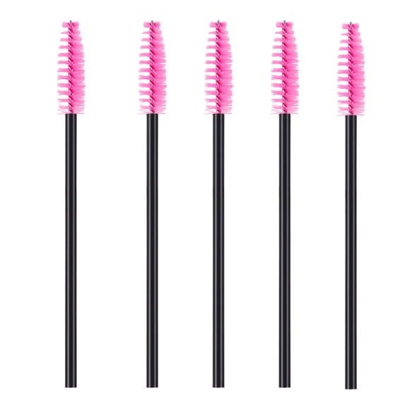 VerPetridure 50 PCS Disposable Mascara Brushes Crystal Eyelash Brushes for Applicator Makeup Kits and Make Up Eyelash Extensions