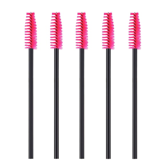 VerPetridure 50 PCS Disposable Mascara Brushes Crystal Eyelash Brushes for Applicator Makeup Kits and Make Up Eyelash Extensions