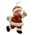 thumbnail image 1 of VerPetridure 5PCS Christmas Ornaments Gift Santa Claus Snowman Tree Toy Doll Hang Decorations, 1 of 3