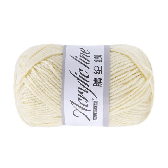 VerPetridure Acrylic Yarn 1 50g Chunky Wool Roving Scarf Knit Wool Yarn Thickness Warm Hat Household A