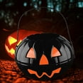 thumbnail image 1 of VerPetridure Alloween Decoration Foldable And Detachable Two And A Half Pumpkin Bucket Large, Medium And Small PP Candy Bag Bucket, 1 of 2