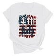 thumbnail image 1 of VerPetridure American Flag Shirt for Women 4th of July Tee Shirt USA Stars Stripes T-Shirt Patriotic Summer Tunic Tops, 1 of 7