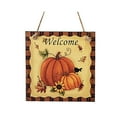 thumbnail image 1 of VerPetridure Autumn Door Hanging Tag Pendant Fall Ornament Welcome Sign Decorative Vintage Wall Hanging Home Garden, 1 of 2
