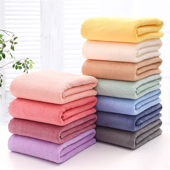 VerPetridure Bath Towels 13.5x29.5 Inch Large Soft Cotton Bath Towels,Lightweight Quicker to Dry,Highly Absorbent,Perfect Bathroom Towels for Home Bathroom Essentials
