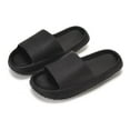 thumbnail image 1 of VerPetridure Black Sandals Women Woman Massage Shower Bathroom Open Toe Super Thick Sole SandalsSuper Soft Home, 1 of 3