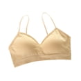 thumbnail image 1 of Utoimkio Bras for Women Women's Bra Wire Free Underwear OnePiece Bra Everyday Underwear Wrap Chest without Steel Ring Bras, 1 of 3