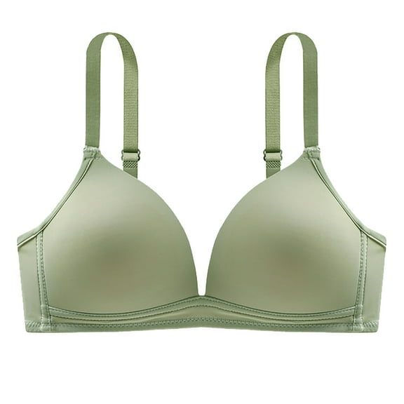 VerPetridure Bras for Women Full Coverage Ladies Traceless Comfortable No Steel Ring Thin Style Breathable Gathering Bra Woman Underwear