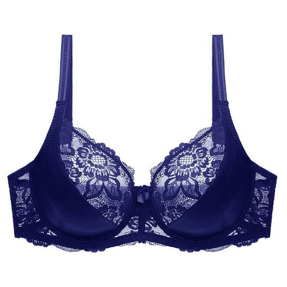 VerPetridure Bras for Women No Underwire Ladies Traceless Comfortable No Steel Ring Lace Breathable Gathering Bra Woman Underwear
